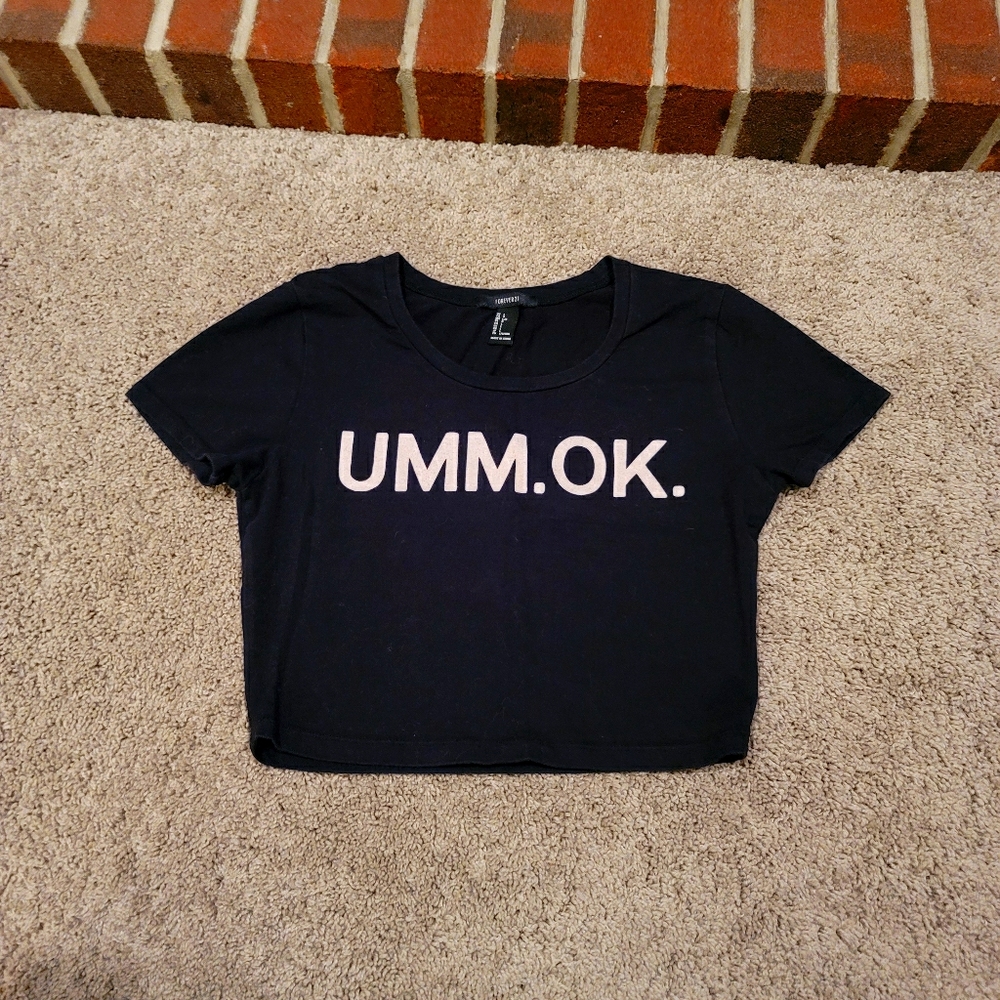 Girls Cropped Tshirt